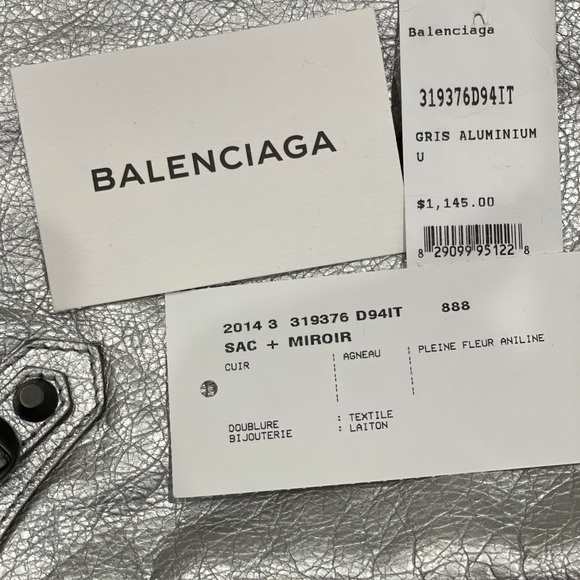 Balenciaga silver crossbody - Picture 6 of 7